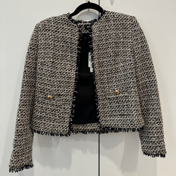 Gold and Black Tweed Jacket - Picture 2 of 5
